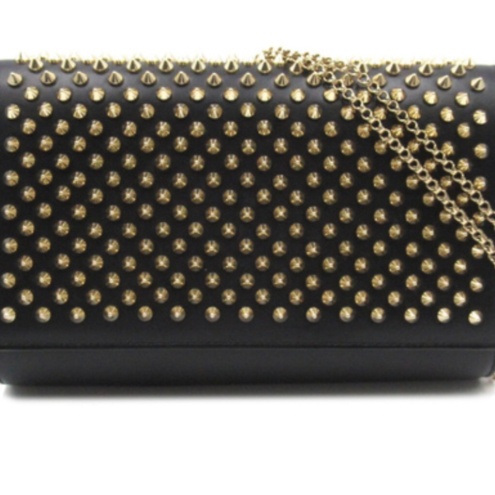 LOUBOUTIN PALOMA SPIKED CLUTCH